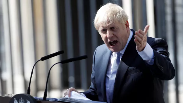 Boris Johnson, primer ministro del Reino Unido - Sputnik Mundo