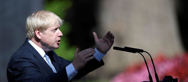 Boris Johnson, primer ministro del Reino Unido - Sputnik Mundo