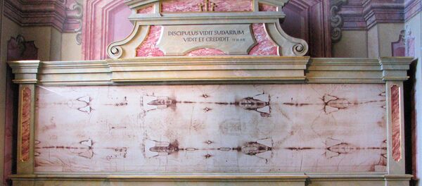 Una copia del Santo Sudario de Turín - Sputnik Mundo