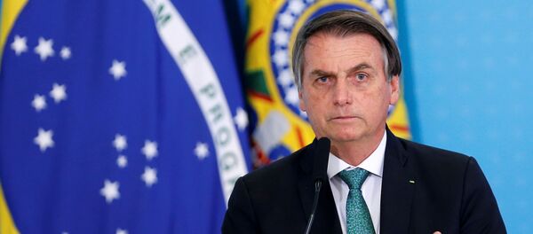 Presidente de Brasil, Jair Bolsonaro - Sputnik Mundo