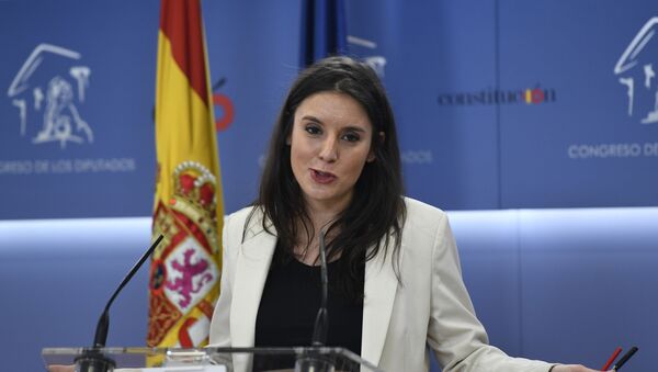 Irene Montero, portavoz del grupo parlamentario Unidas Podemos - Sputnik Mundo