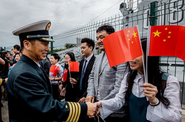 El destructor chino Xian llega a San Petersburgo
 - Sputnik Mundo