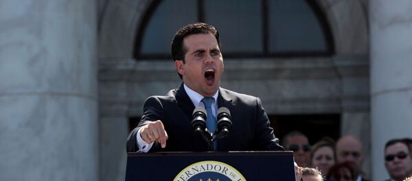 Ricardo Rosselló, gobernador de Puerto Rico - Sputnik Mundo