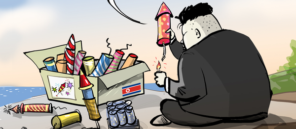 ¡Solo uno! Kim no para de 'jugar' con sus misiles balísticos - Sputnik Mundo