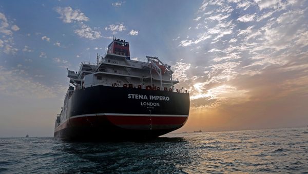 El petrolero británico Stena Impero El petrolero británico Stena Impero - Sputnik Mundo