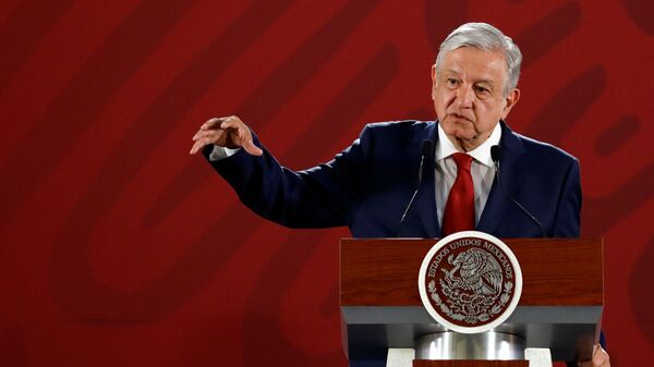 Andrés Manuel López Obrador, presidente de México - Sputnik Mundo