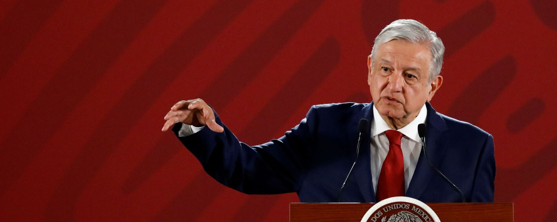 Andrés Manuel López Obrador, presidente de México - Sputnik Mundo, 1920, 25.07.2019