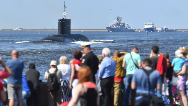 La Armada rusa se prepara para celebrar su gran día - Sputnik Mundo