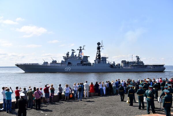 La Armada rusa se prepara para celebrar su gran día - Sputnik Mundo