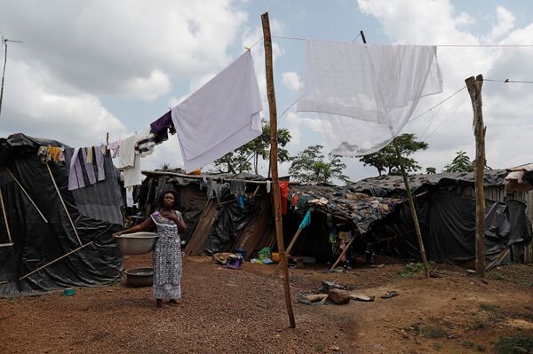 ¿Una maldición? Los buscadores de oro en Ghana sufren graves enfermedades (fotos) - Sputnik Mundo