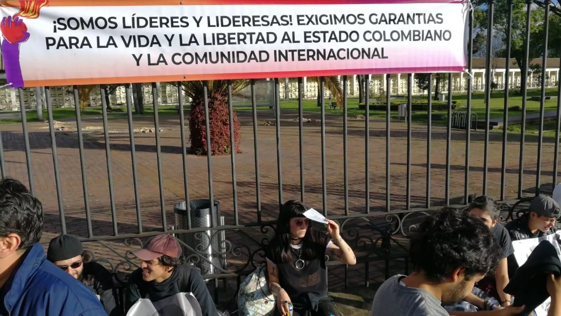 Protesta en Bogotá por los asesinatos de los líderes sociales en Colombia Protesta en Bogotá por los asesinatos de los líderes sociales en Colombia - Sputnik Mundo, 1920, 15.07.2022