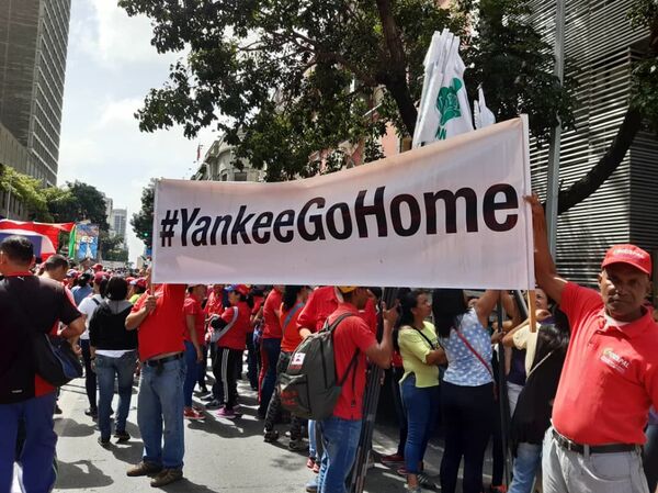 Venezolanos salen a las calles para apoyar el Foro de Sao Paulo (fotos, vídeo) - Sputnik Mundo