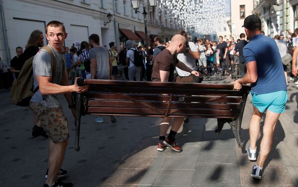 Protestas en Moscú del 27 de julio de 2019 Protestas en Moscú del 27 de julio de 2019 - Sputnik Mundo