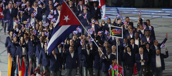 La delegación cubana en los XVIII Juegos Panamericanos Lima 2019 - Sputnik Mundo