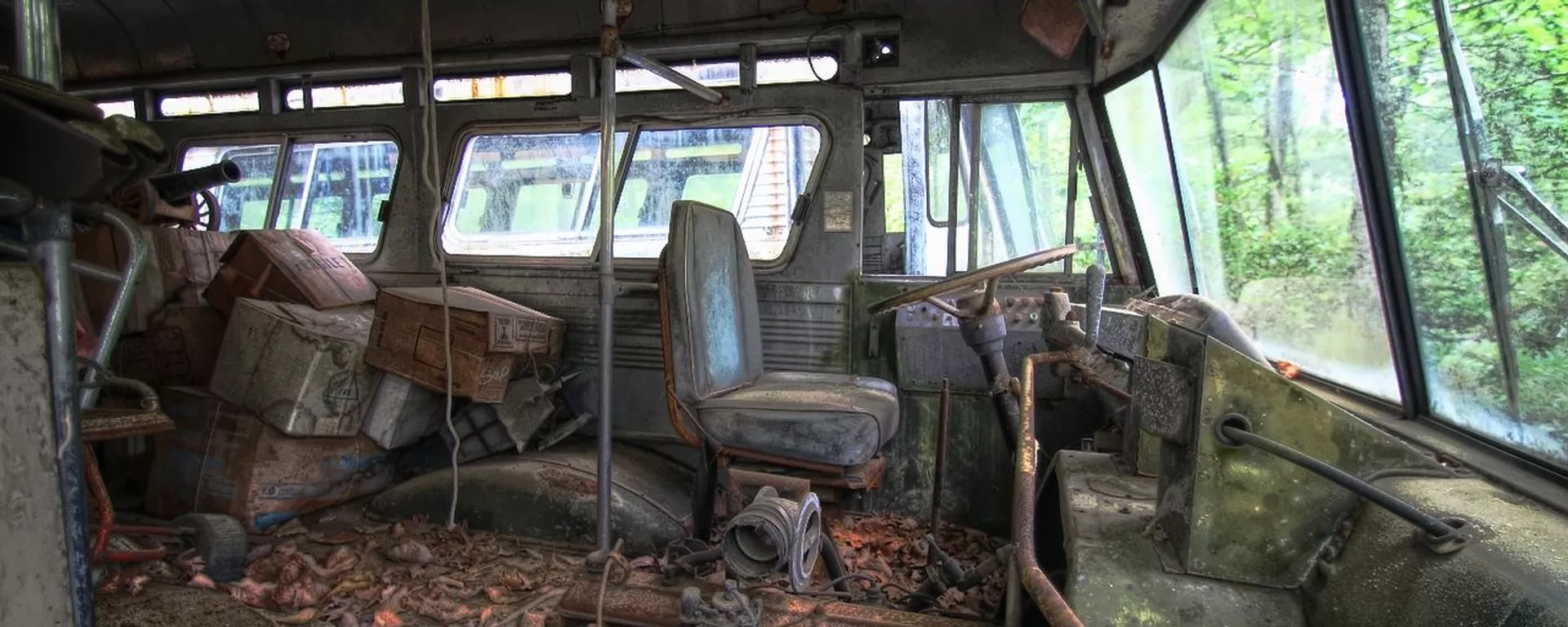 Un autobús abandonado, imagen referencial Un autobús abandonado, imagen referencial - Sputnik Mundo, 1920, 28.07.2019