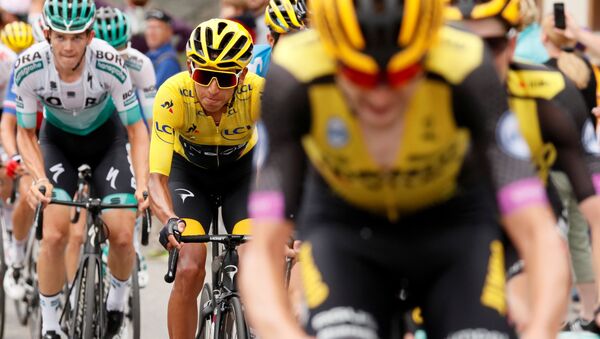 Egan Bernal, ciclista colombiano - Sputnik Mundo