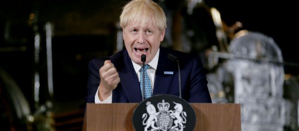 Boris Johnson, primer ministro del Reino Unido Boris Johnson, primer ministro del Reino Unido - Sputnik Mundo