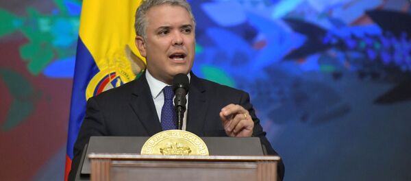 Iván Duque, presidente de Colombia Iván Duque, presidente de Colombia - Sputnik Mundo