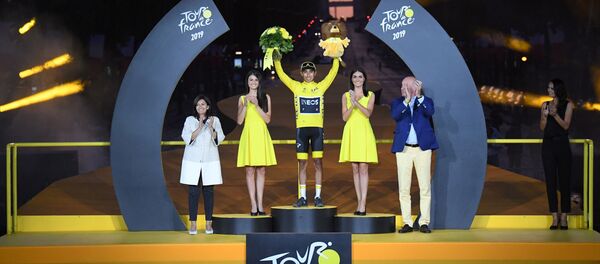 Egan Bernal, ciclista colombiano - Sputnik Mundo