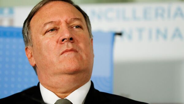 Mike Pompeo, secretario de Estado de EEUU (archivo) - Sputnik Mundo