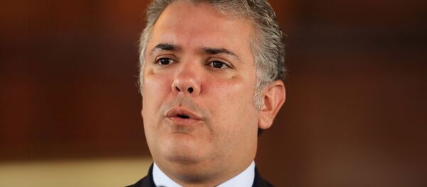 Iván Duque, presidente de Colombia - Sputnik Mundo