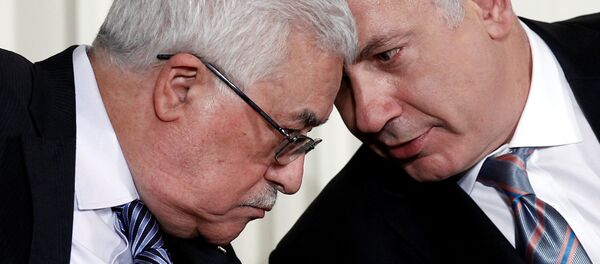 Mahmoud Abbas, presidente de Palestina, y Benjamin Netanyahu, primer ministro israelí (archivo) - Sputnik Mundo