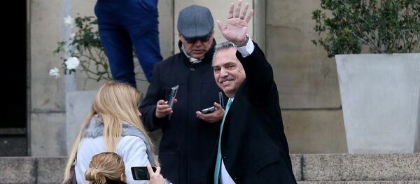 Alberto Fernández, candidato presidencial argentino - Sputnik Mundo