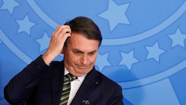 Jair Bolsonaro, presidente de Brasil - Sputnik Mundo