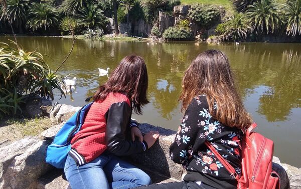 En el Parque Rodó de la capital uruguaya - Sputnik Mundo