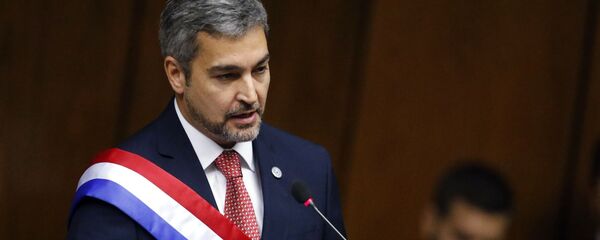 Mario Abdo Benítez, presidente de Paraguay - Sputnik Mundo