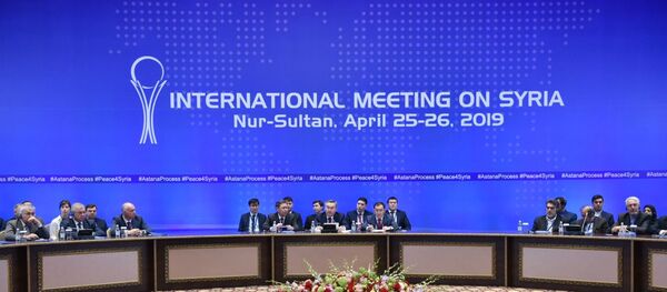 Negociaciones acerca de Siria en formato de Astaná Negociaciones acerca de Siria en formato de Astaná - Sputnik Mundo
