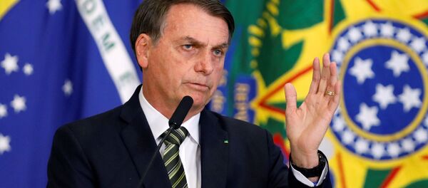 Jair Bolsonaro, presidente de Brasil - Sputnik Mundo
