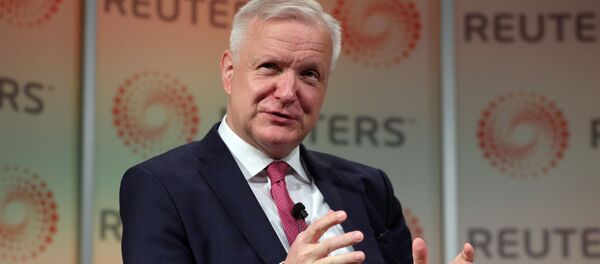 Olli Rehn, gobernador del Banco finlandés - Sputnik Mundo