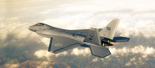 TAI TF-X, concepto de un caza turco de nueva generación - Sputnik Mundo