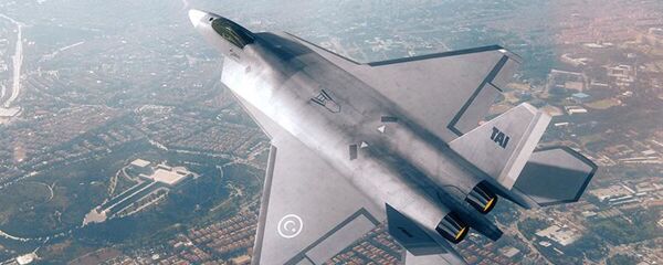 TAI TF-X, concepto de un caza turco de nueva generación TAI TF-X, concepto de un caza turco de nueva generación - Sputnik Mundo