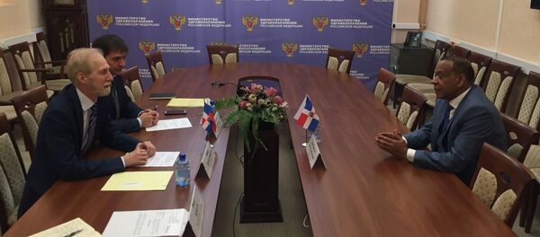 El jefe de la misión diplomática de República Dominicana, José Manuel Castillo Betances El jefe de la misión diplomática de República Dominicana, José Manuel Castillo Betances - Sputnik Mundo