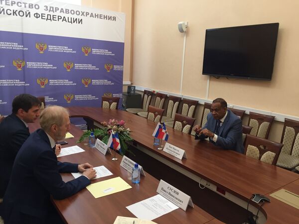 Embajada de República Dominicana en Rusia gestiona memorándum de cooperación en salud Embajada de República Dominicana en Rusia gestiona memorándum de cooperación en salud - Sputnik Mundo