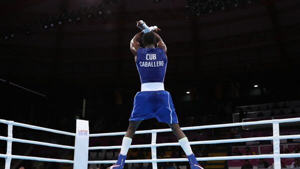 Osvel Caballero, boxeador cubano  - Sputnik Mundo