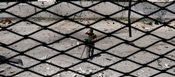 Lugar de una explosión en Afganistán Lugar de una explosión en Afganistán - Sputnik Mundo