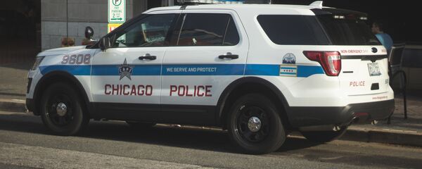 Coche de la Policía de Chicago, EEUU - Sputnik Mundo