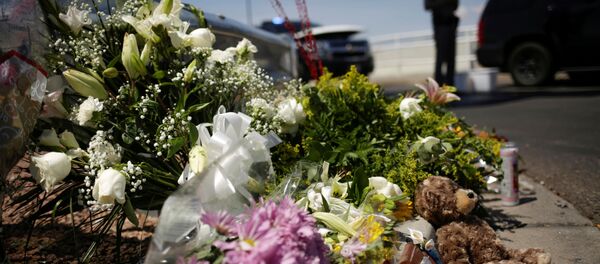 El lugar del tiroteo en El Paso - Sputnik Mundo