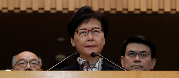 Carrie Lam, jefa del Ejecutivo de Hong Kong - Sputnik Mundo