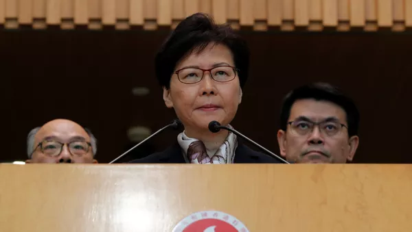 Carrie Lam, jefa del Ejecutivo de Hong Kong