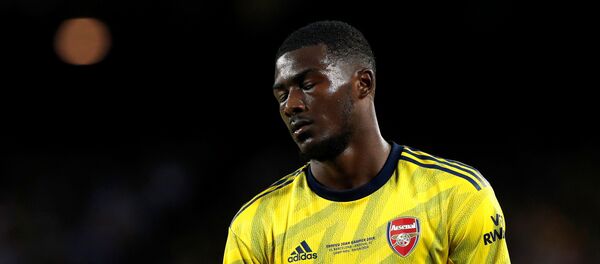 Maitland-Niles lamenta el autogol que marcó en el juego contra el Barcelona Maitland-Niles lamenta el autogol que marcó en el juego contra el Barcelona - Sputnik Mundo