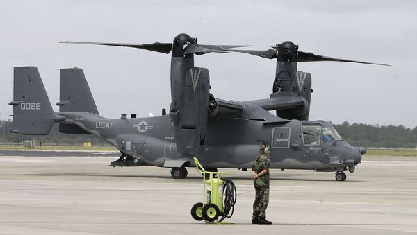 Un CV-22 Osprey en la Base Aérea MacDill - Sputnik Mundo