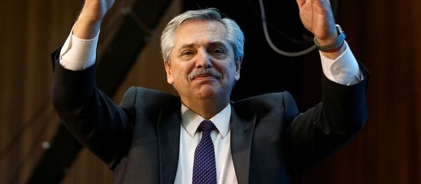 Alberto Fernández, candidato a la presidencia de Argentina por el Frente de Todos - Sputnik Mundo