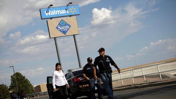 Lugar del tiroteo en El Paso, Texas - Sputnik Mundo