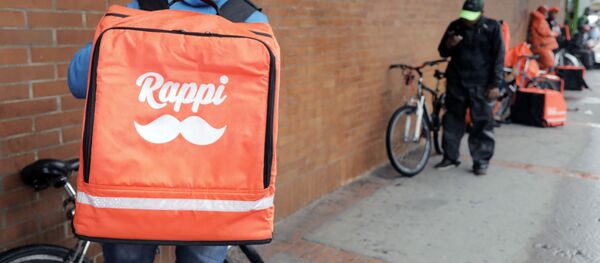 Repartidores de Rappi (imagen referencial) - Sputnik Mundo