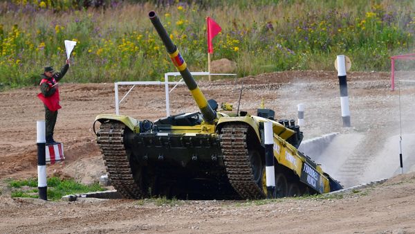 Un tanque venezolano participa en el biatlón de tanques de los juegos Army 2019 Un tanque venezolano participa en el biatlón de tanques de los juegos Army 2019 - Sputnik Mundo