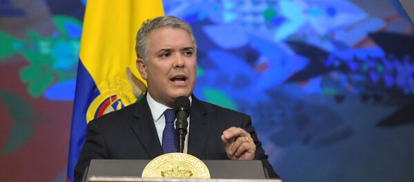 Iván Duque, presidente de Colombia  - Sputnik Mundo